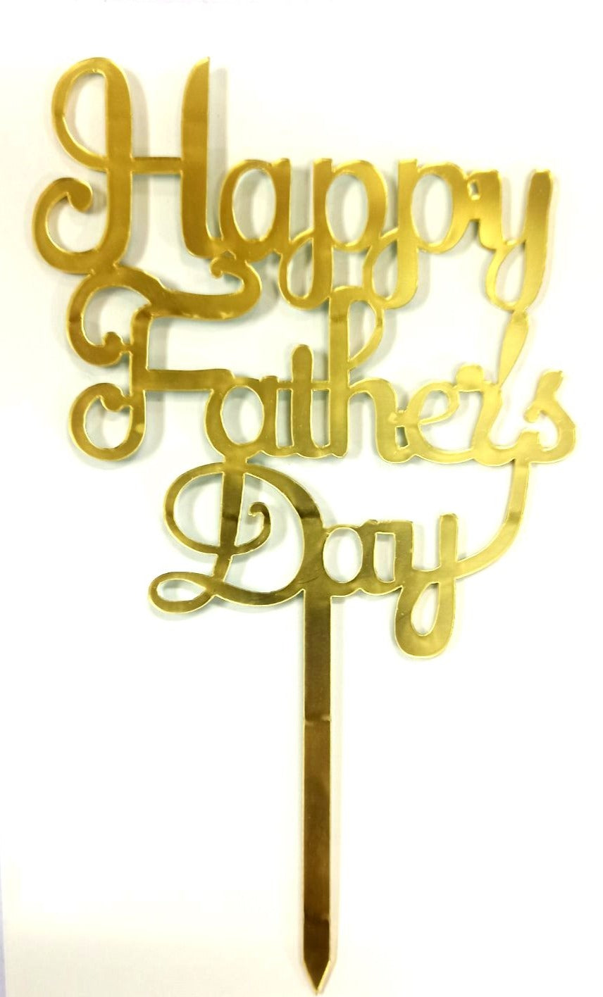 Cake Topper Happy Father's Day
