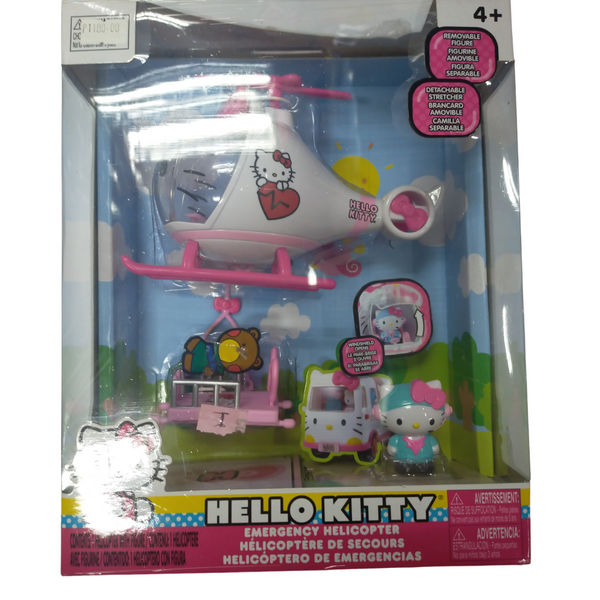 Aircraft Toy Helicopter Hello Kitty Emergency