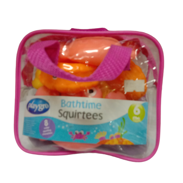 Baby Bathtime Squirtees Bag Playgro
