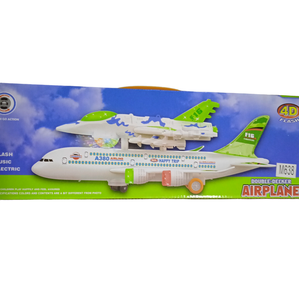 Aircraft Toy Airplane Double-Decker