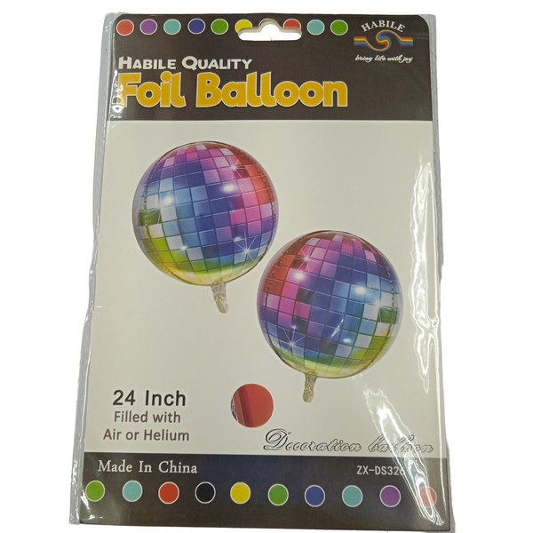 Foil Balloon Disco Ball