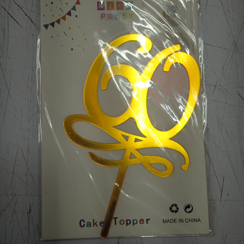 Cake Topper Number