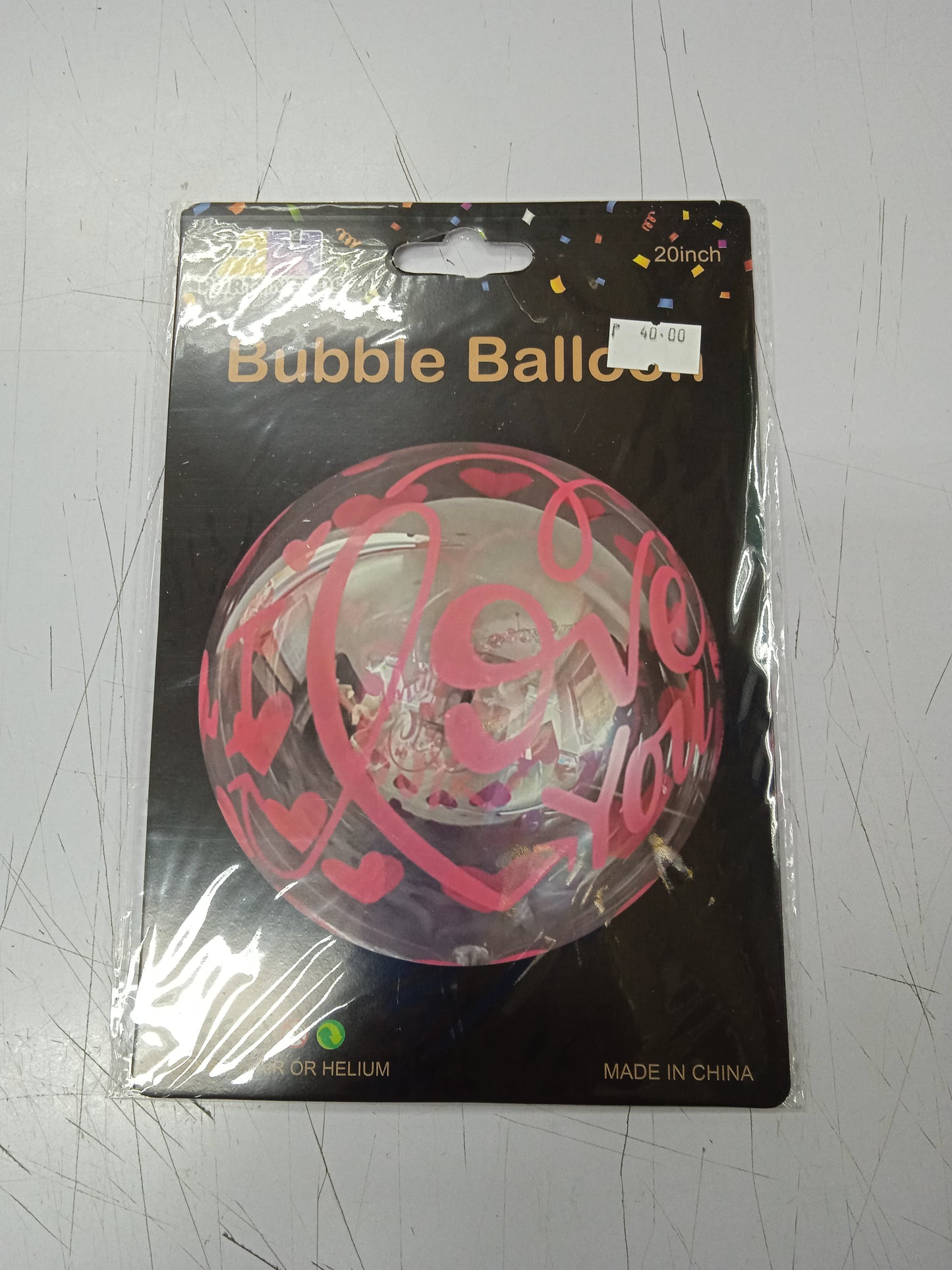 Bobo balloon's with print