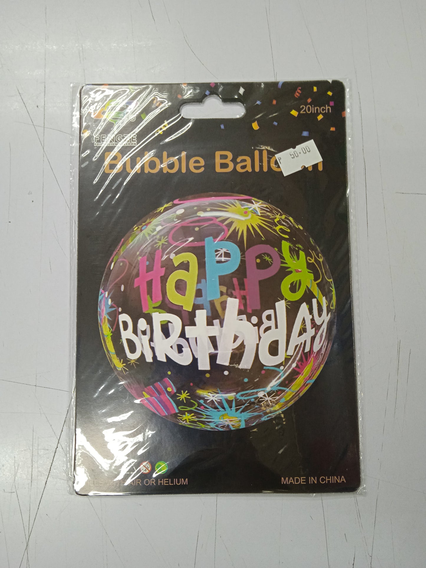 Bobo balloon's with print