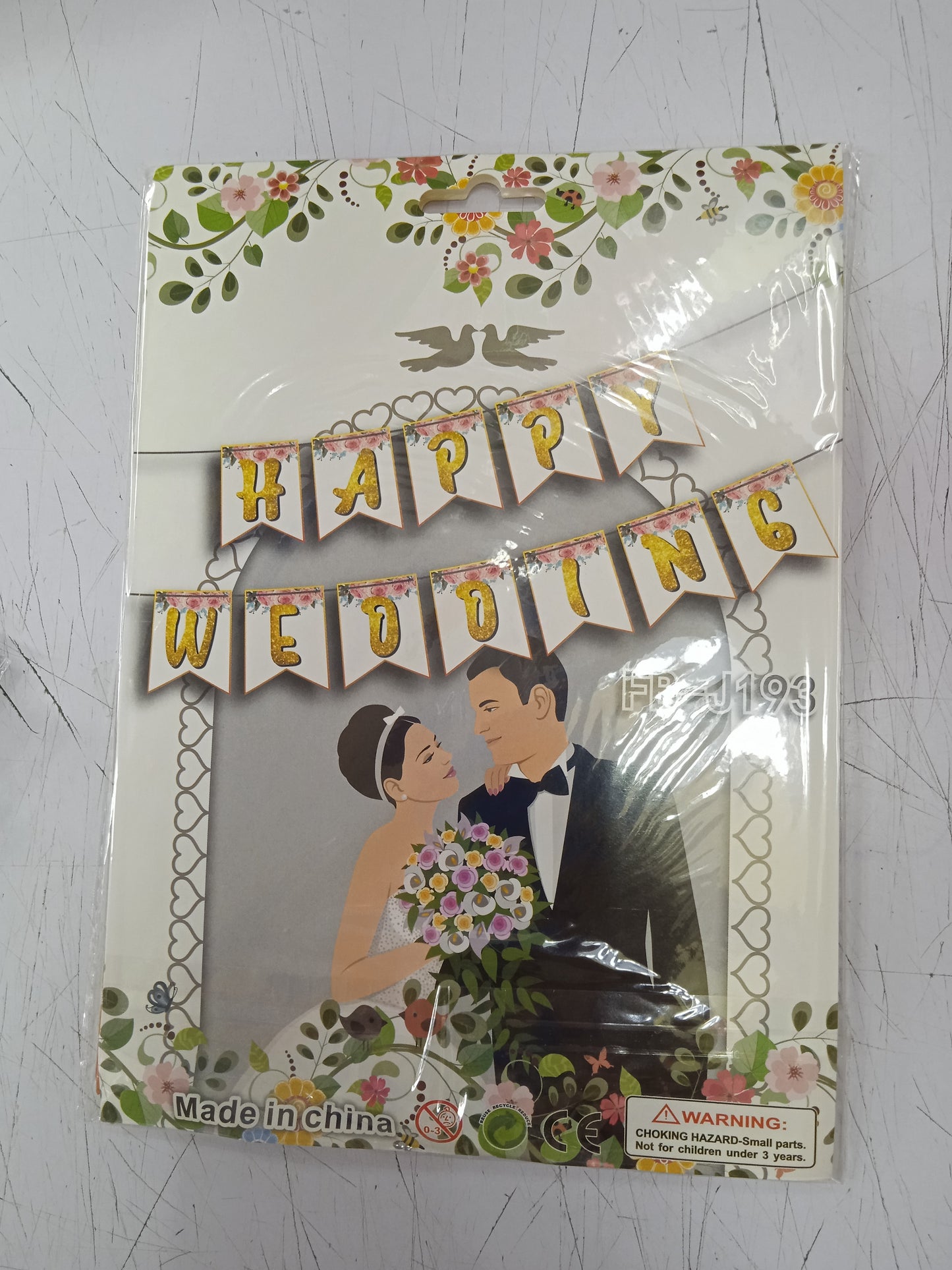Banner Happy Wedding