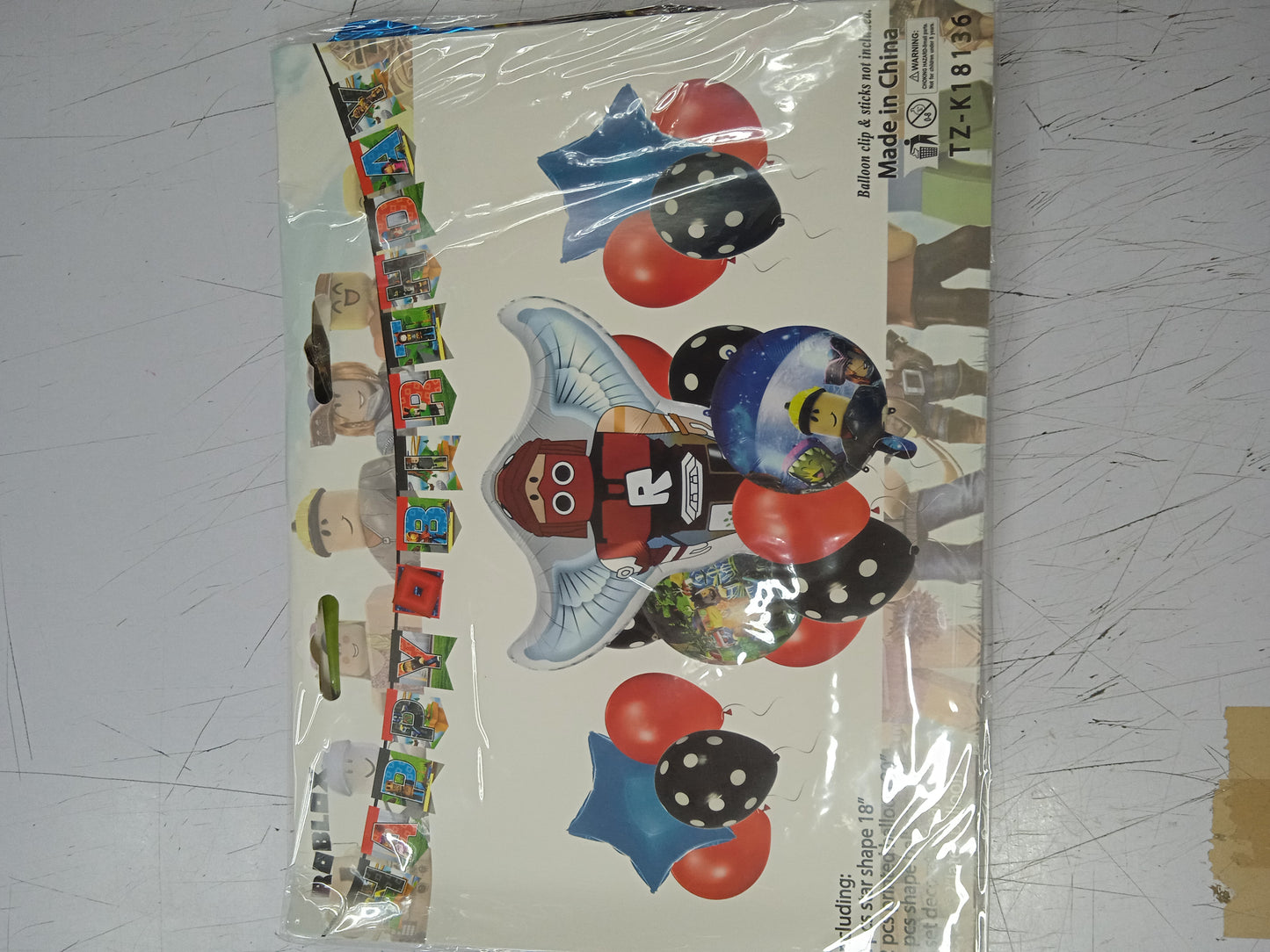 Balloon character set 18 in 1