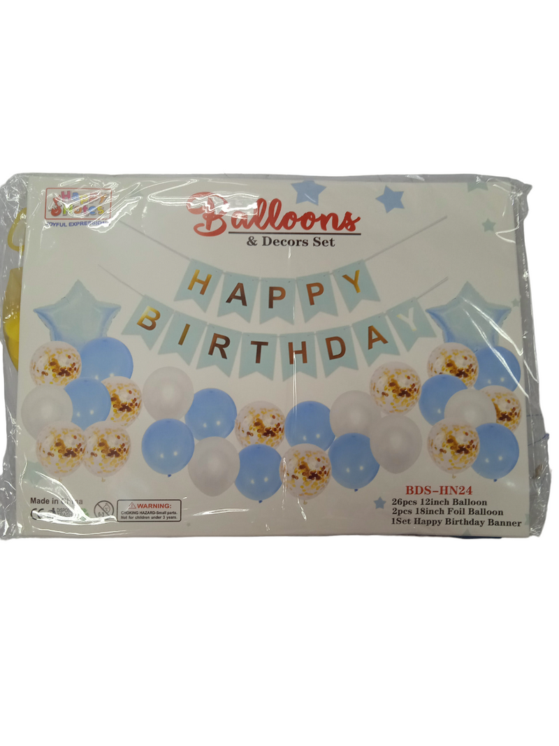 Balloon Set with Banner