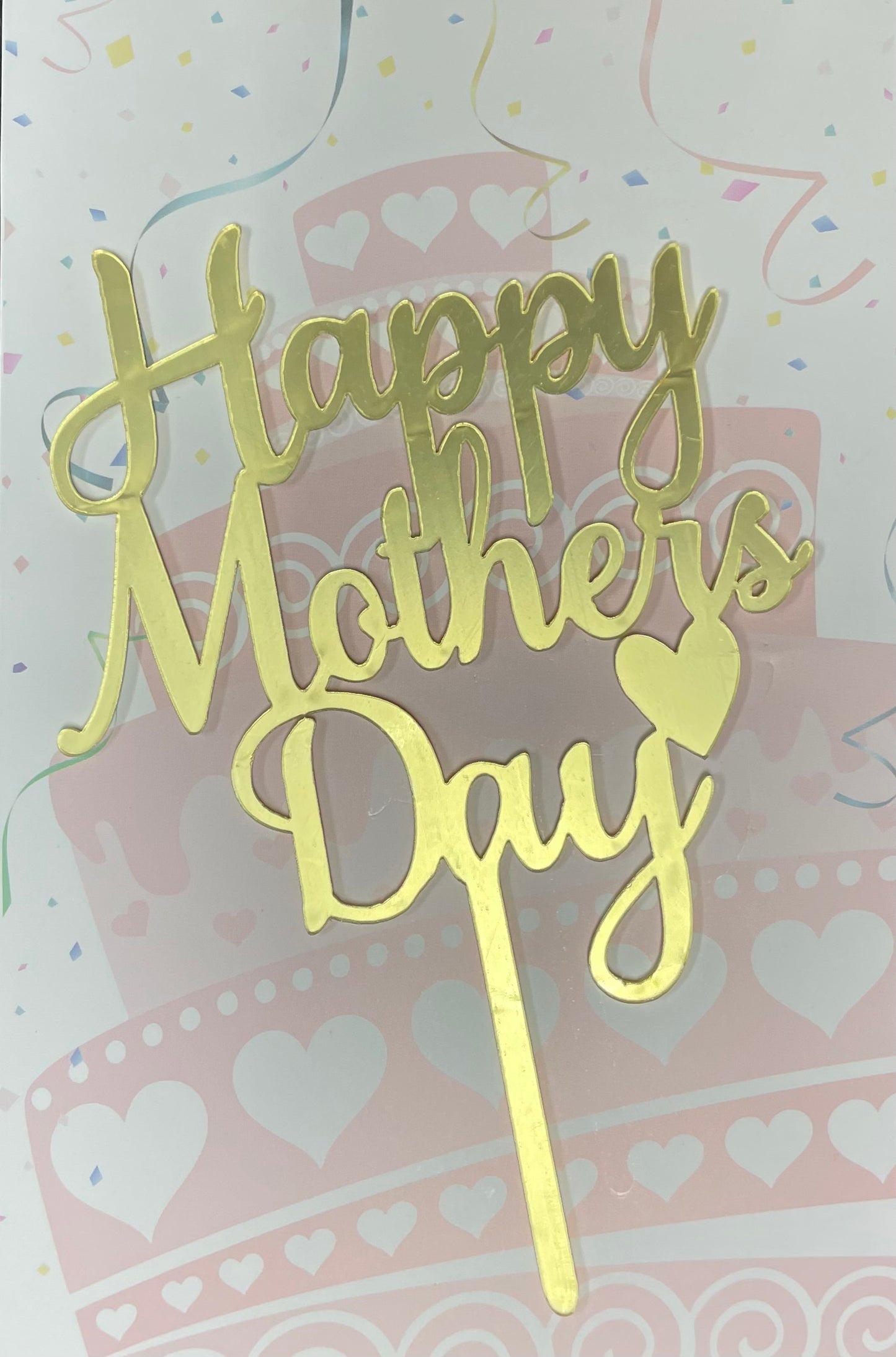 Cake Topper Happy Mother's Day