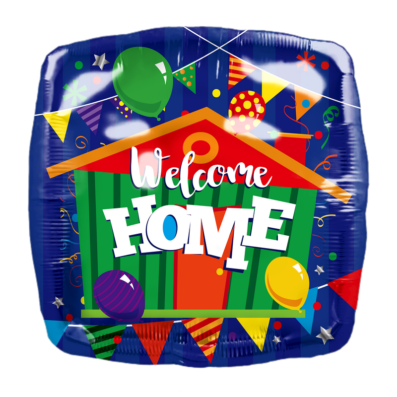 Foil Balloons Round and Square (Welcome Home & Congratulations)