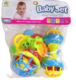 Baby Rattle First Gift Set