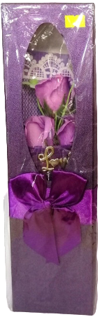 Artificial Flower Rose Violet