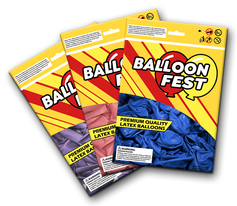 Balloon Fest - Balloon Standard Size 12 Round (100pcs)