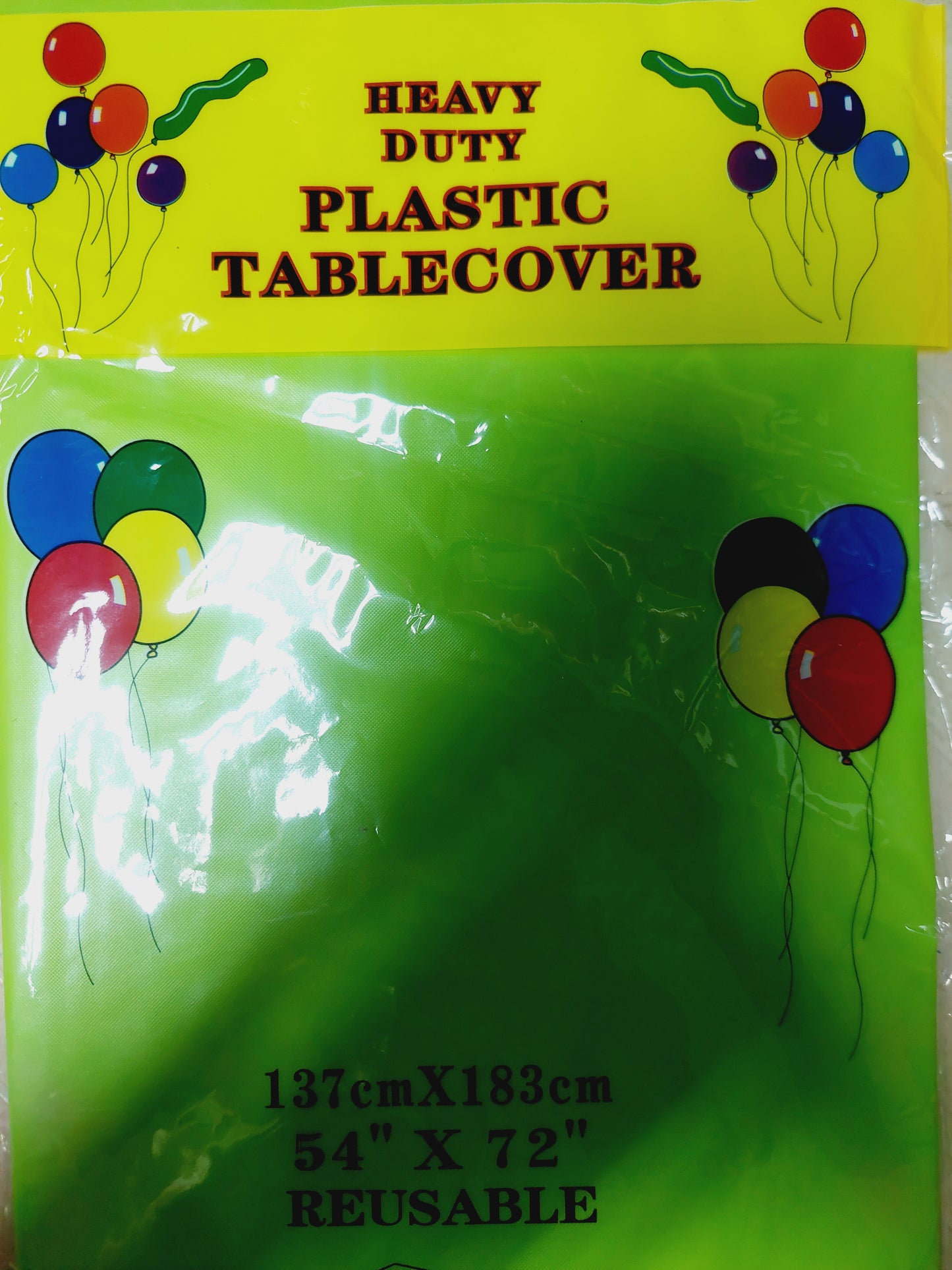 Table Cover Plastic