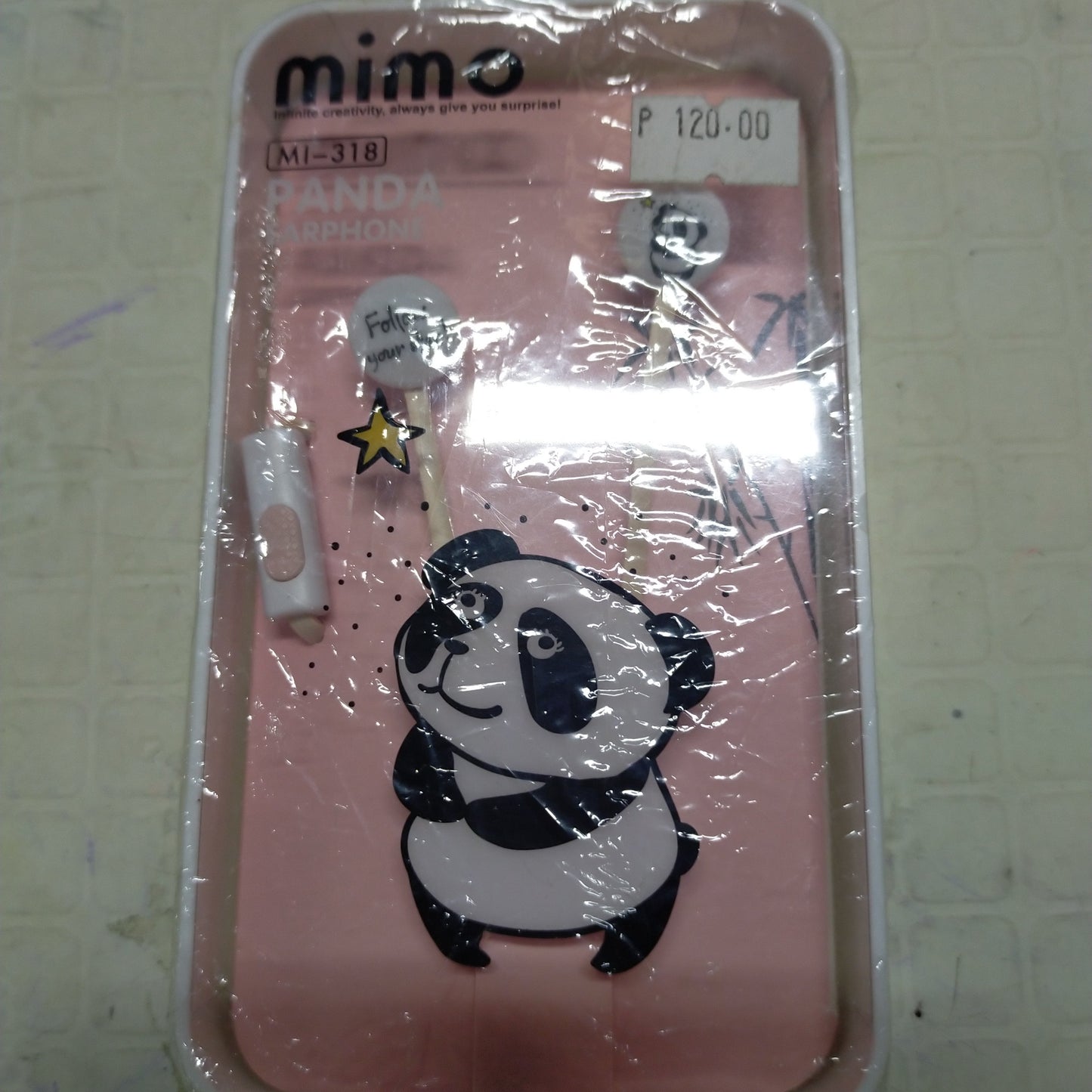 Earphone Panda