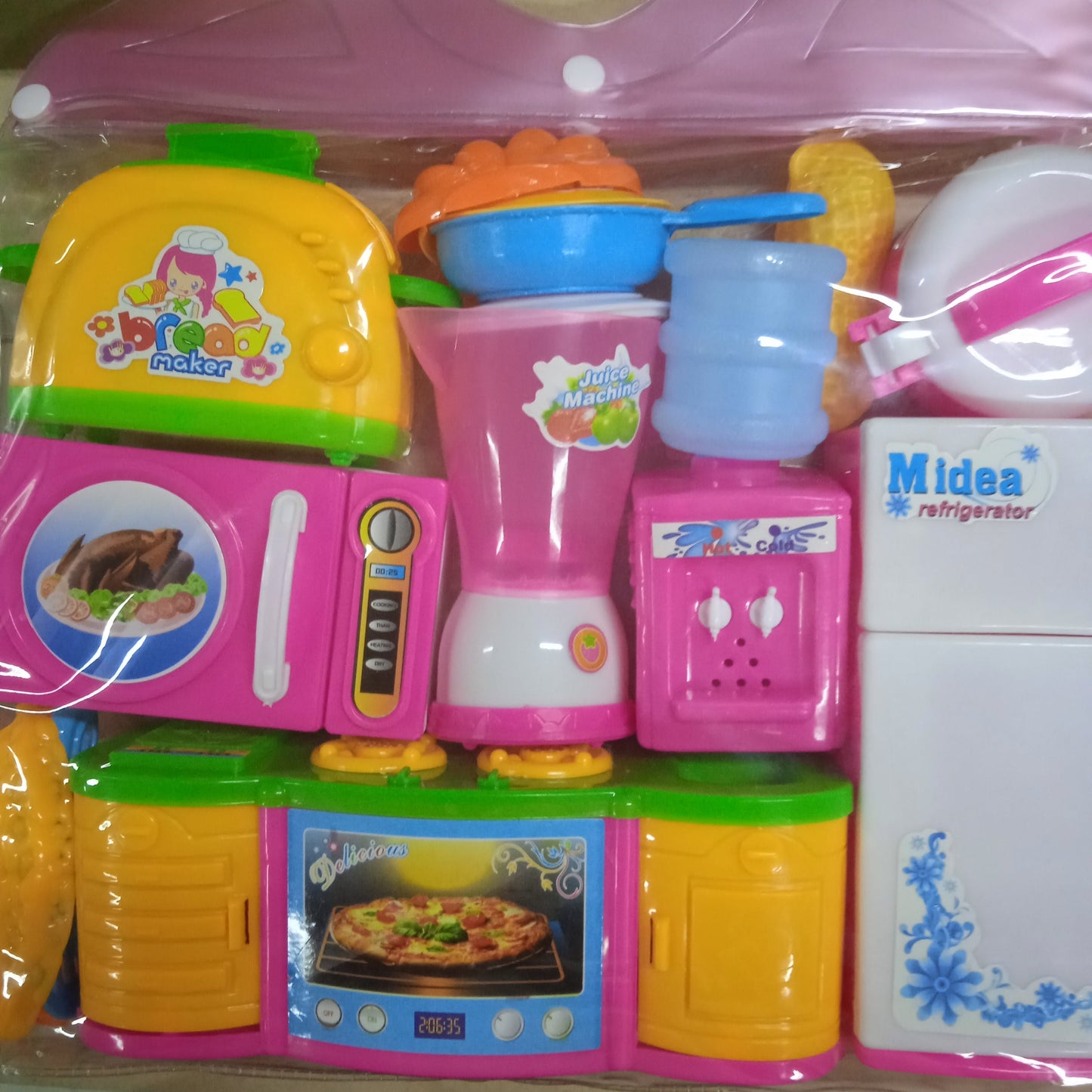 Play Set Kitchen with Refrigerator