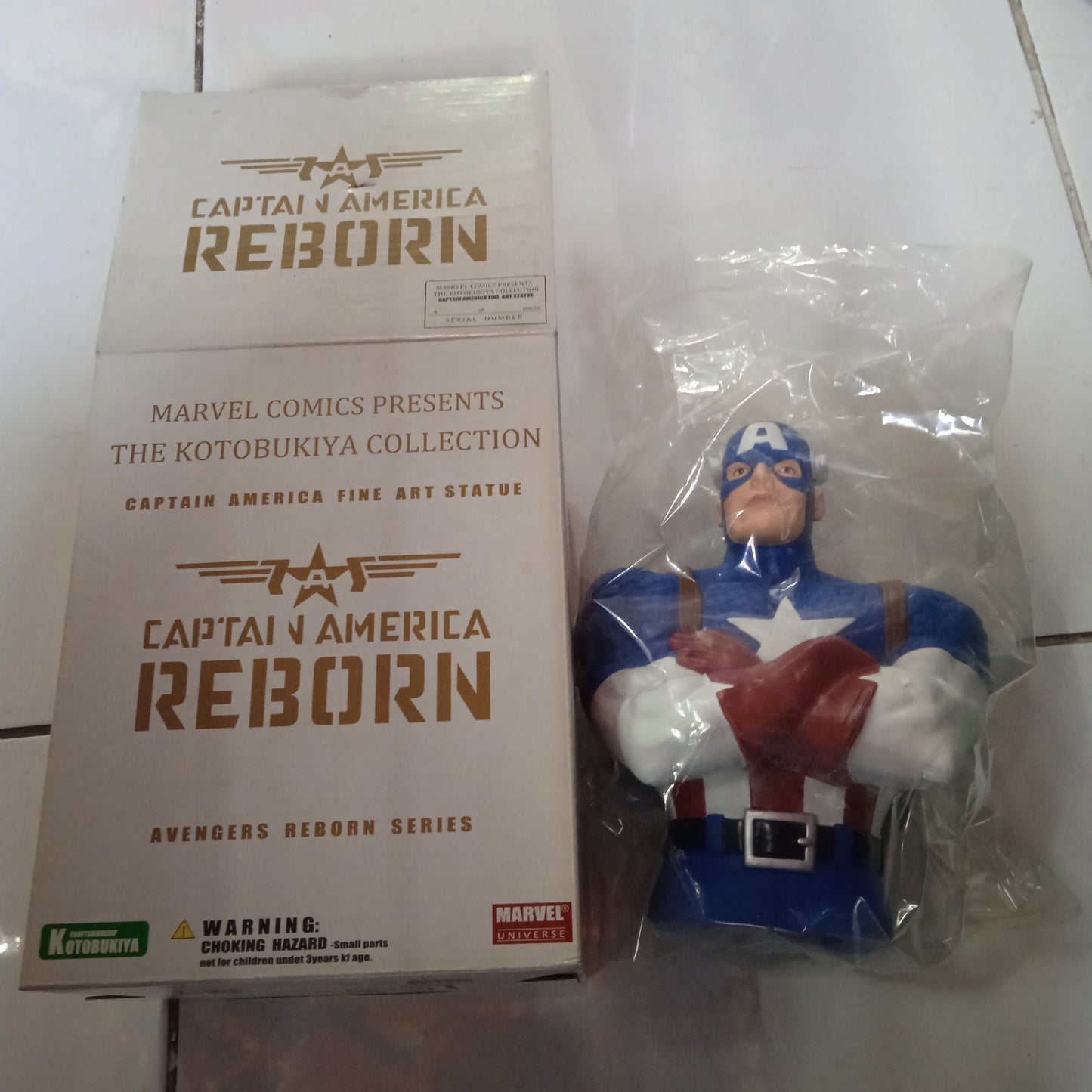 Coin Bank Captain America Reborn