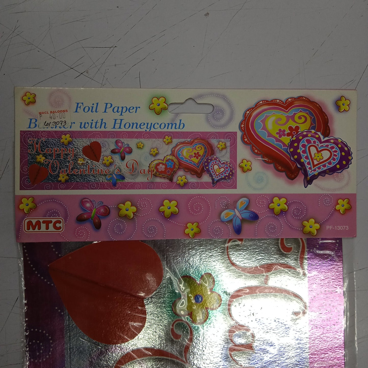 Banner Valentine's