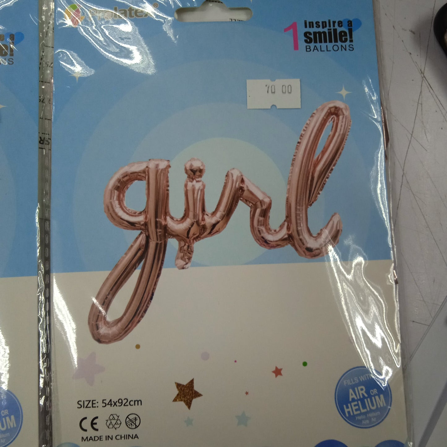 Foil Balloon Boy and Girl