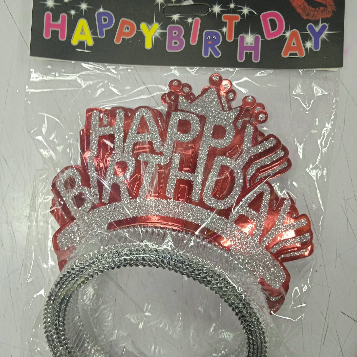 Headband Happy Birthday Crown