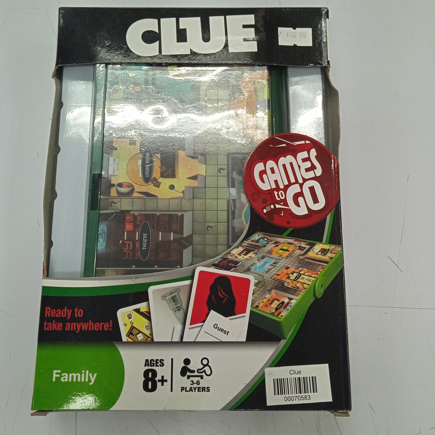 Game Clue Games to Go