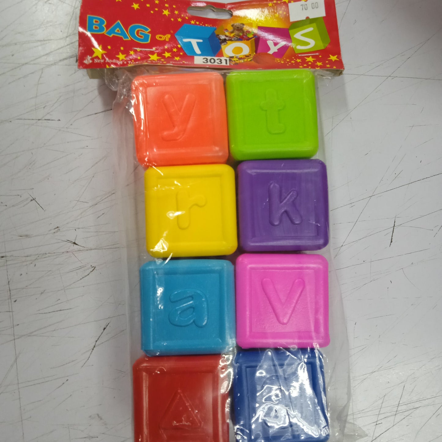 Blocks ABC 8 pcs