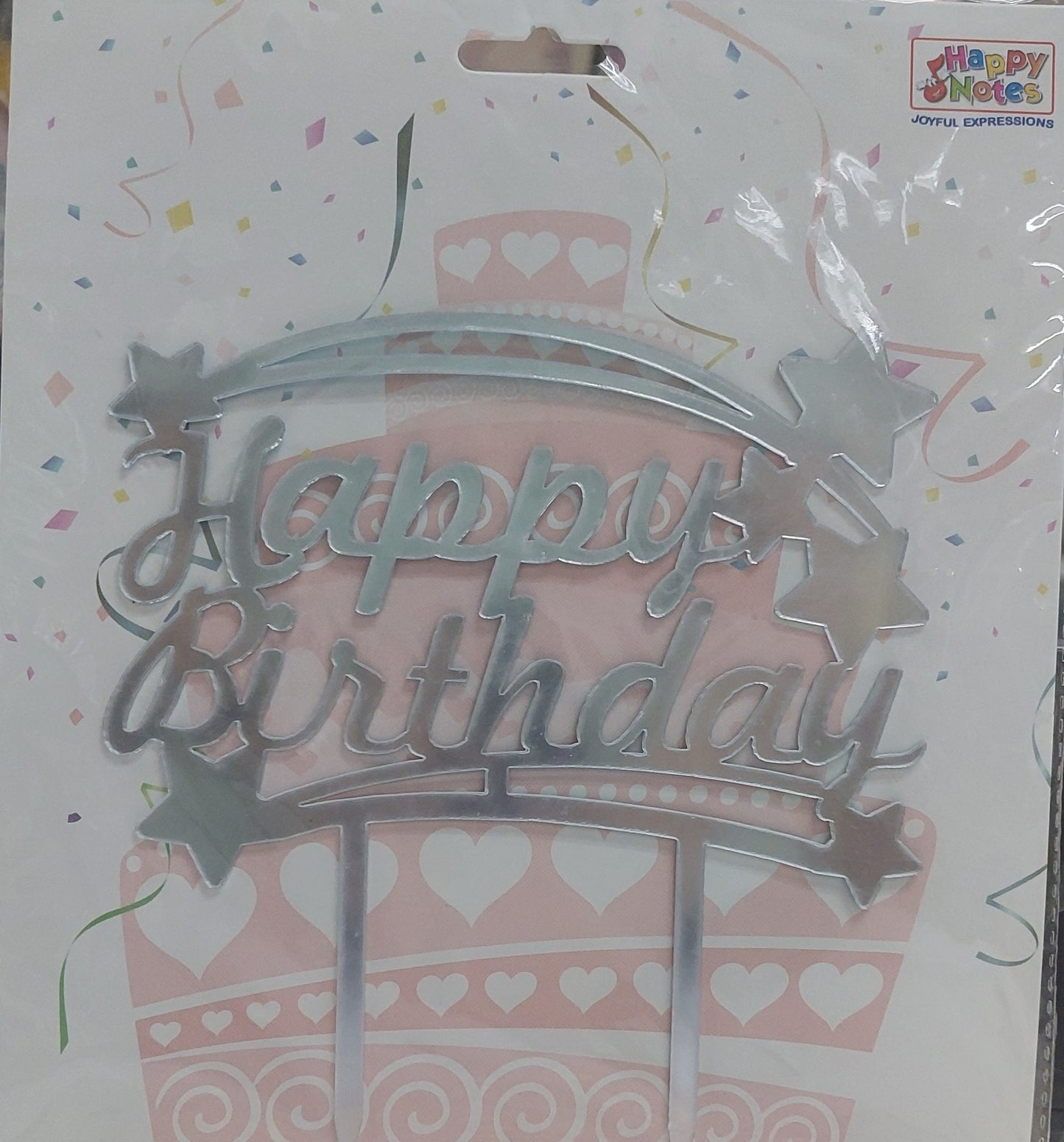 Cake Topper Happy Birthday