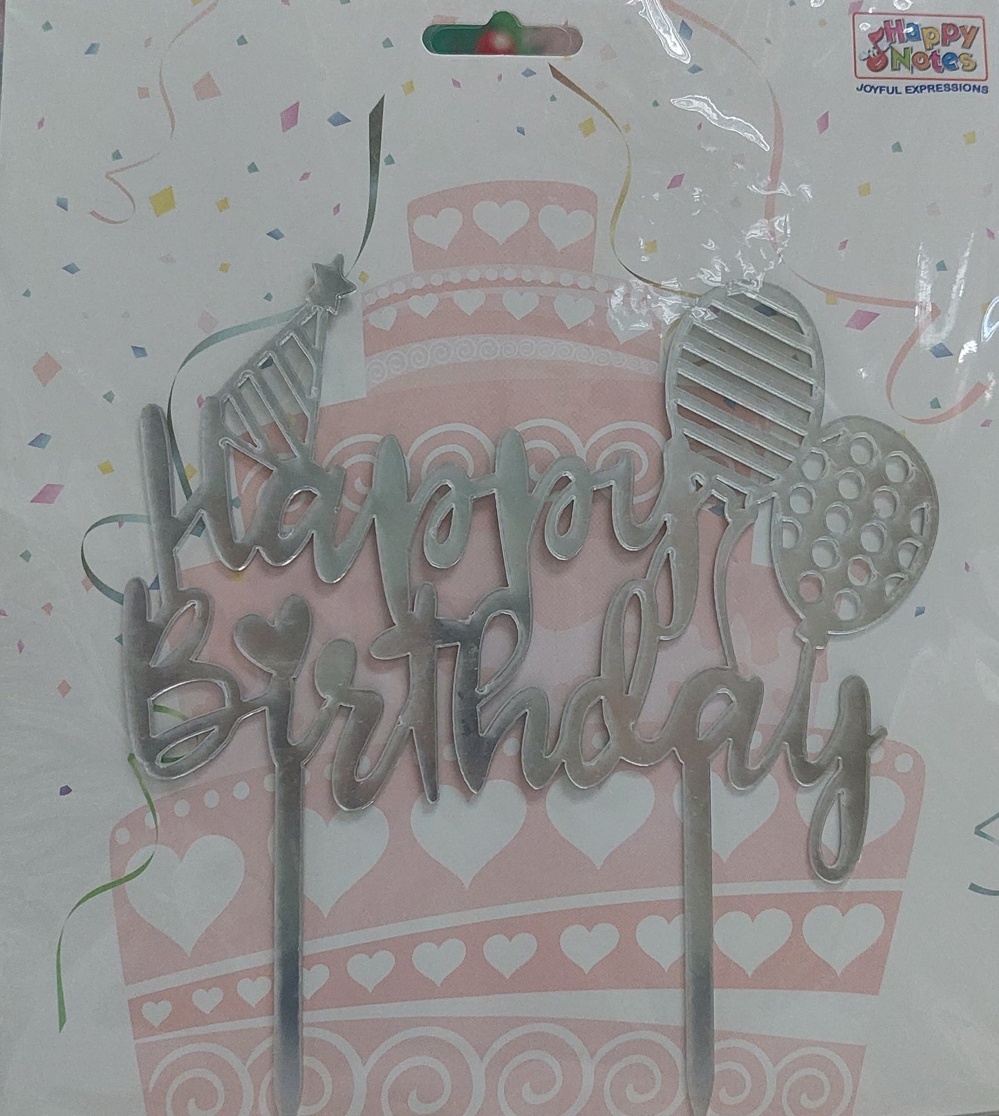 Cake Topper Happy Birthday