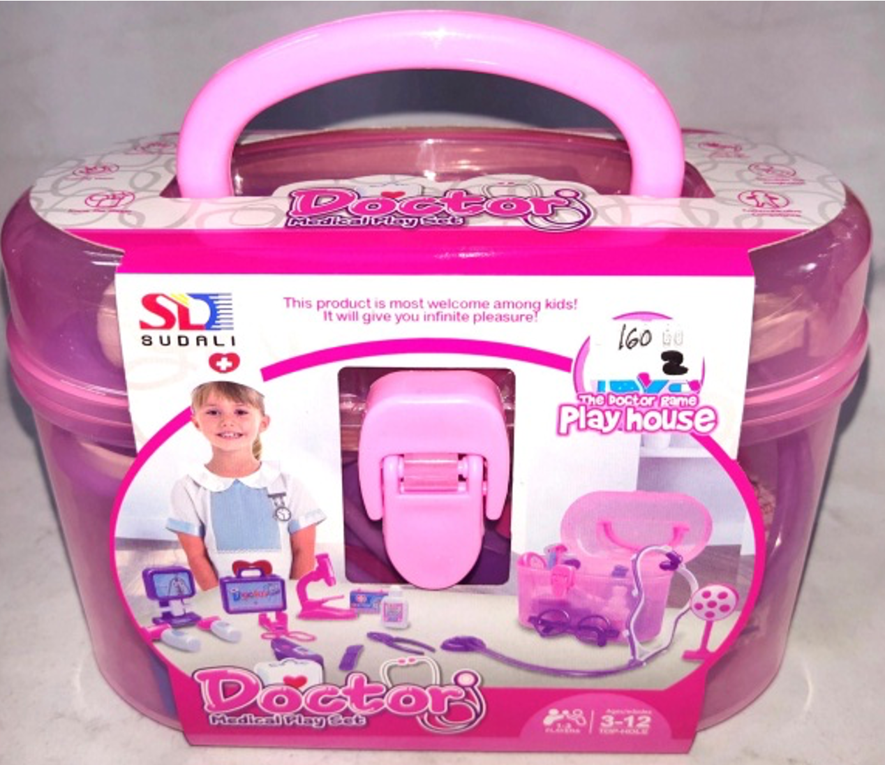 Medical play set doctor sales