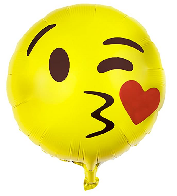 Foil Balloon Round Emoji