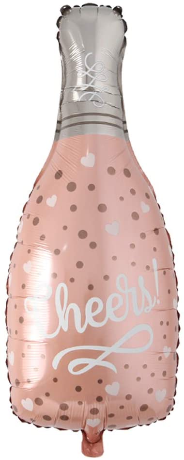 Foil Balloon Champagne Bottle