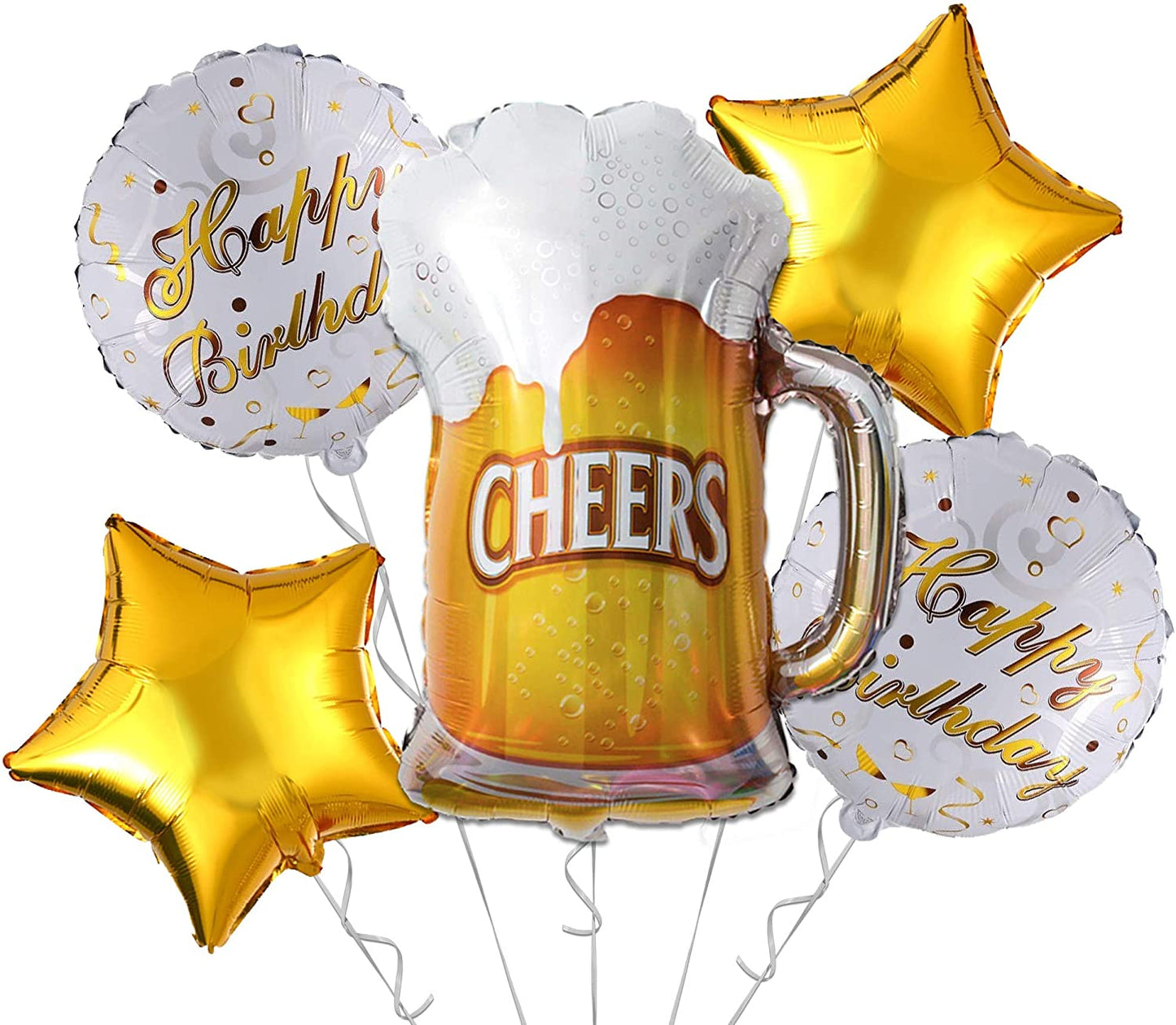 Foil Balloon Cheers Mug