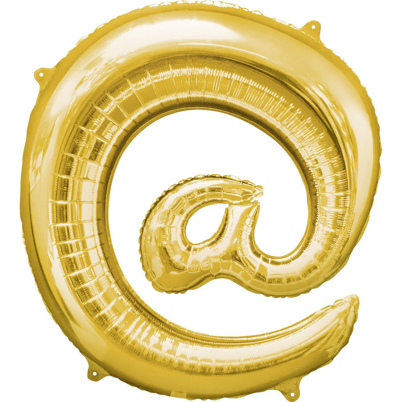 Foil Letter Balloon Gold