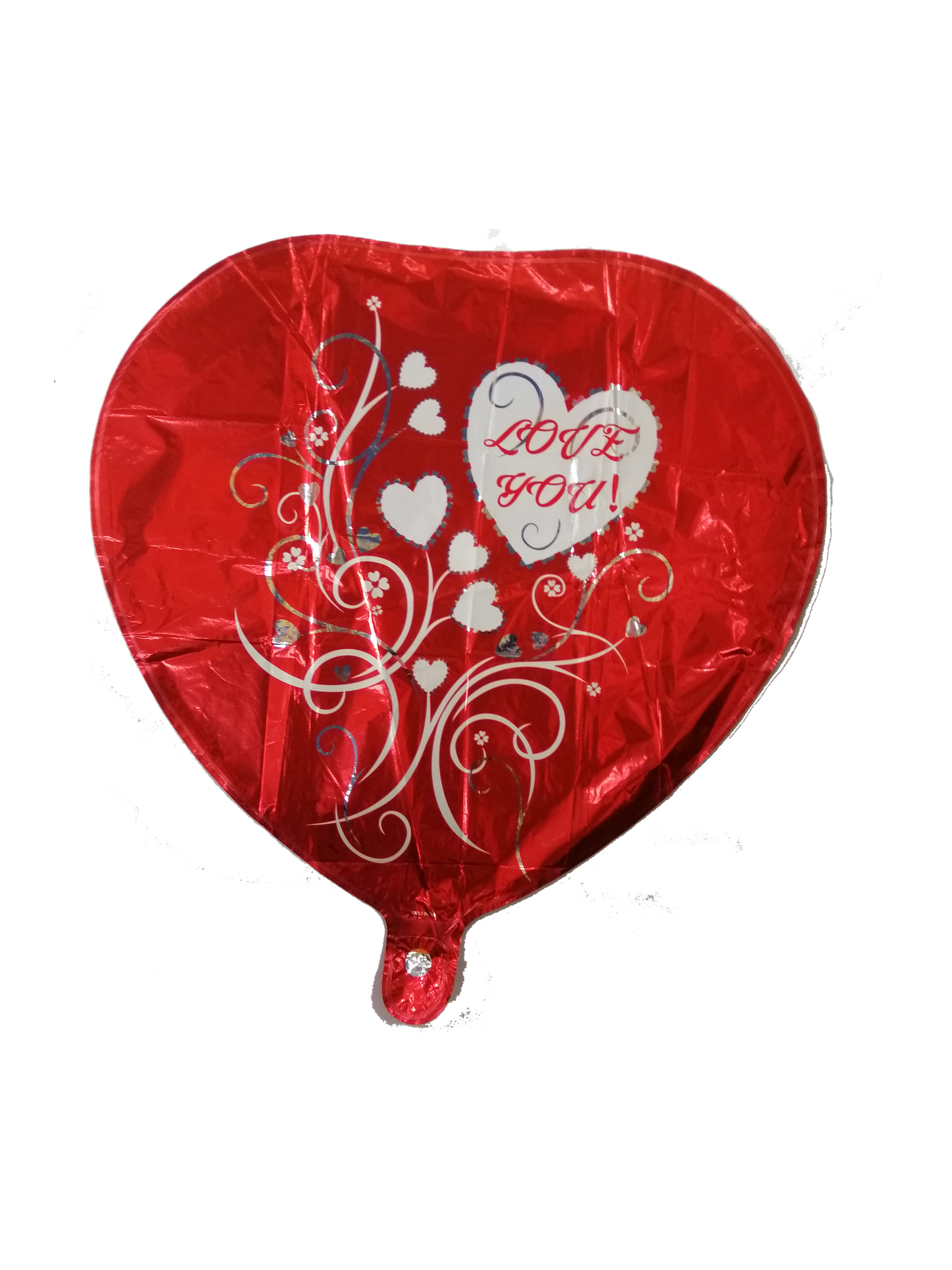Foil Balloon I Love You Heart Design