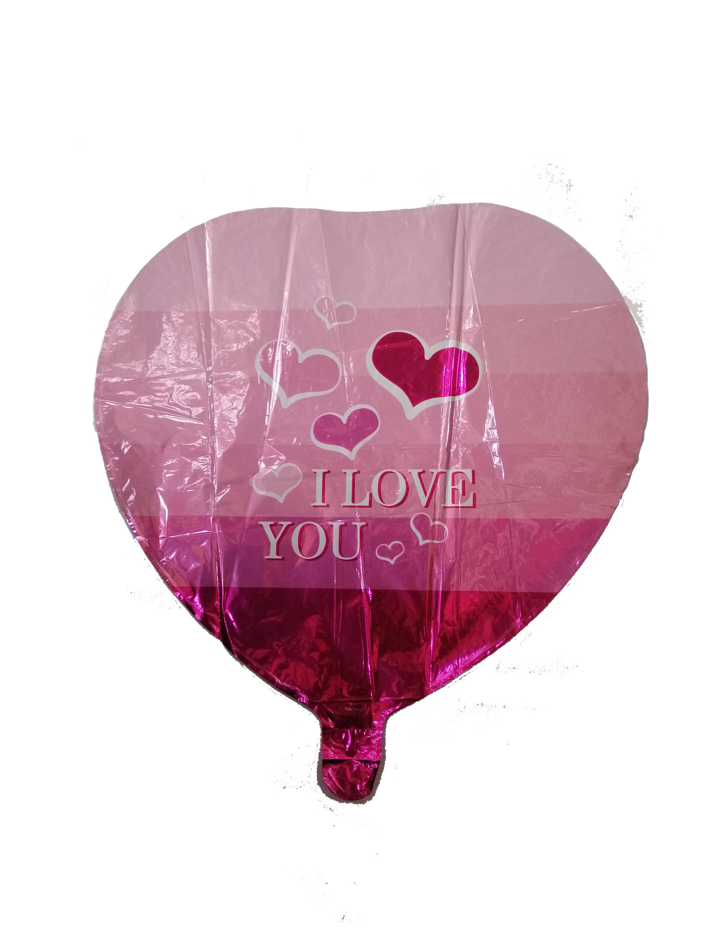 Foil Balloon I Love You Heart Design