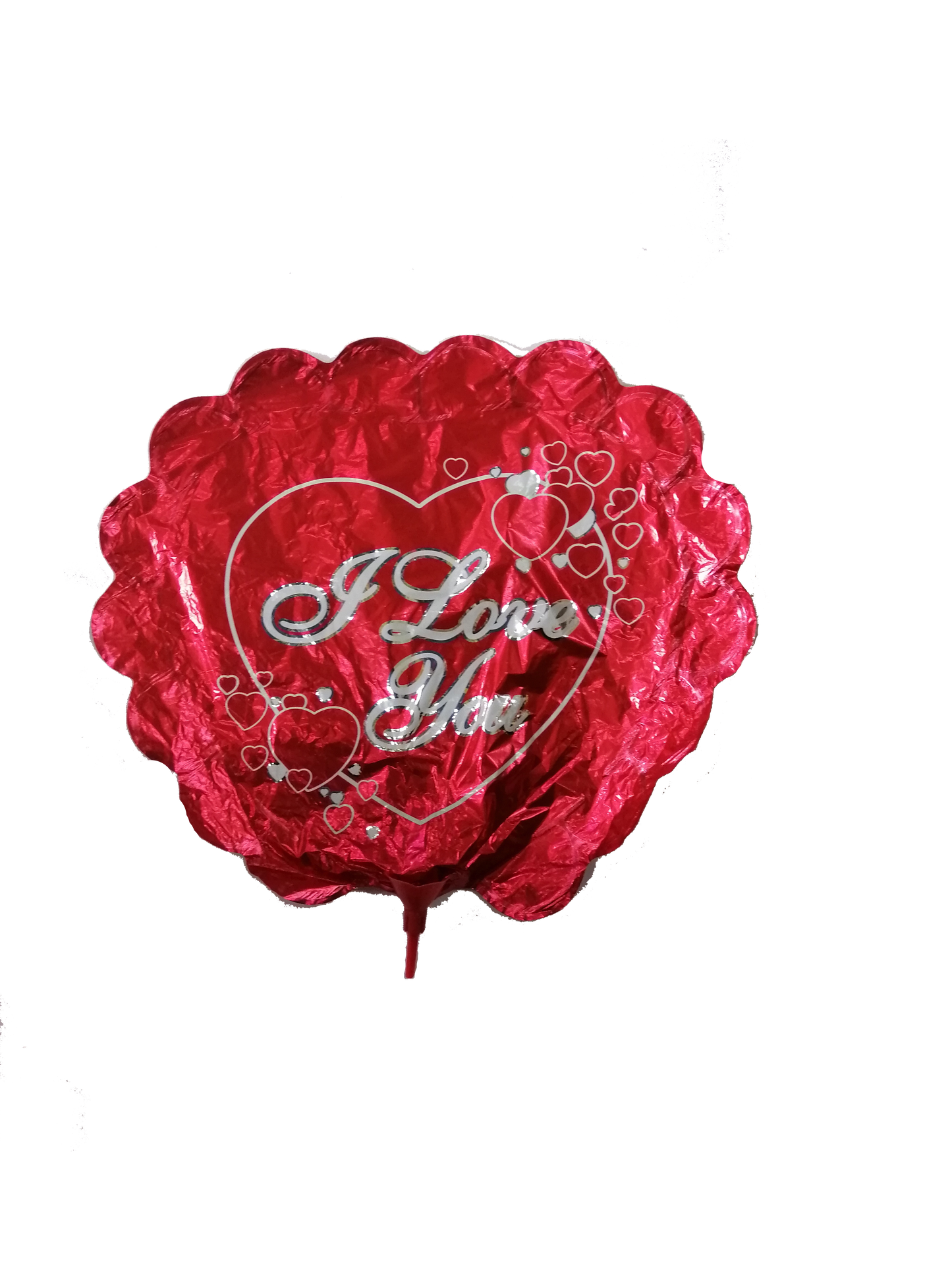 Foil Balloon I Love You Heart Design