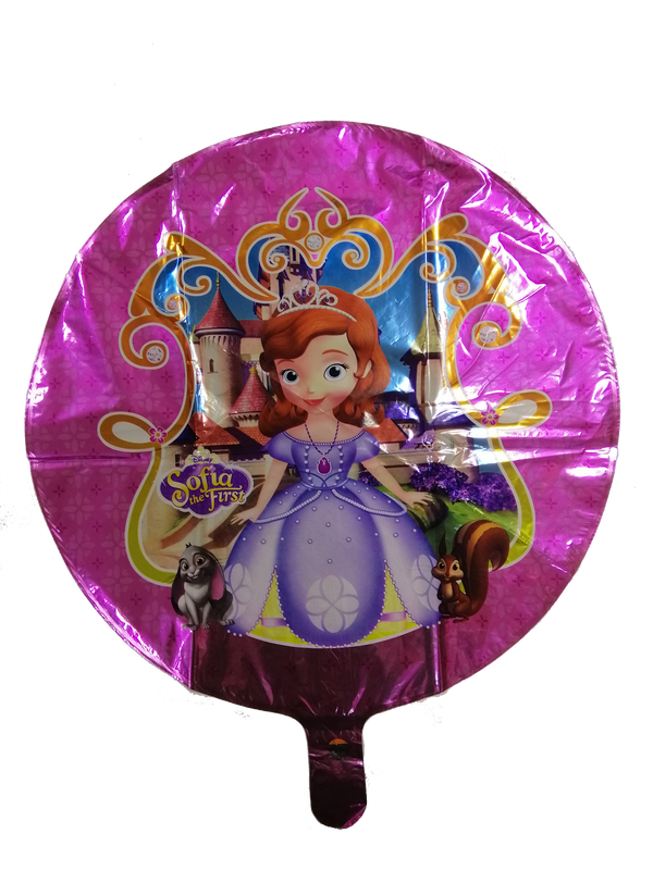 Foil Balloon Round Sofia Shaped