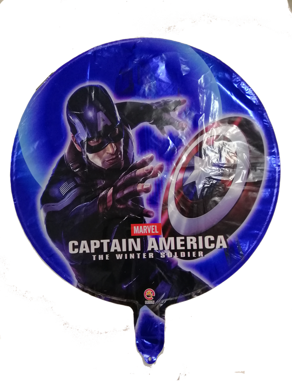 Foil Balloon Round Captain America
