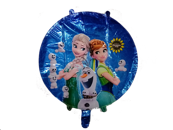 Foil Balloons Round Frozen Shaped
