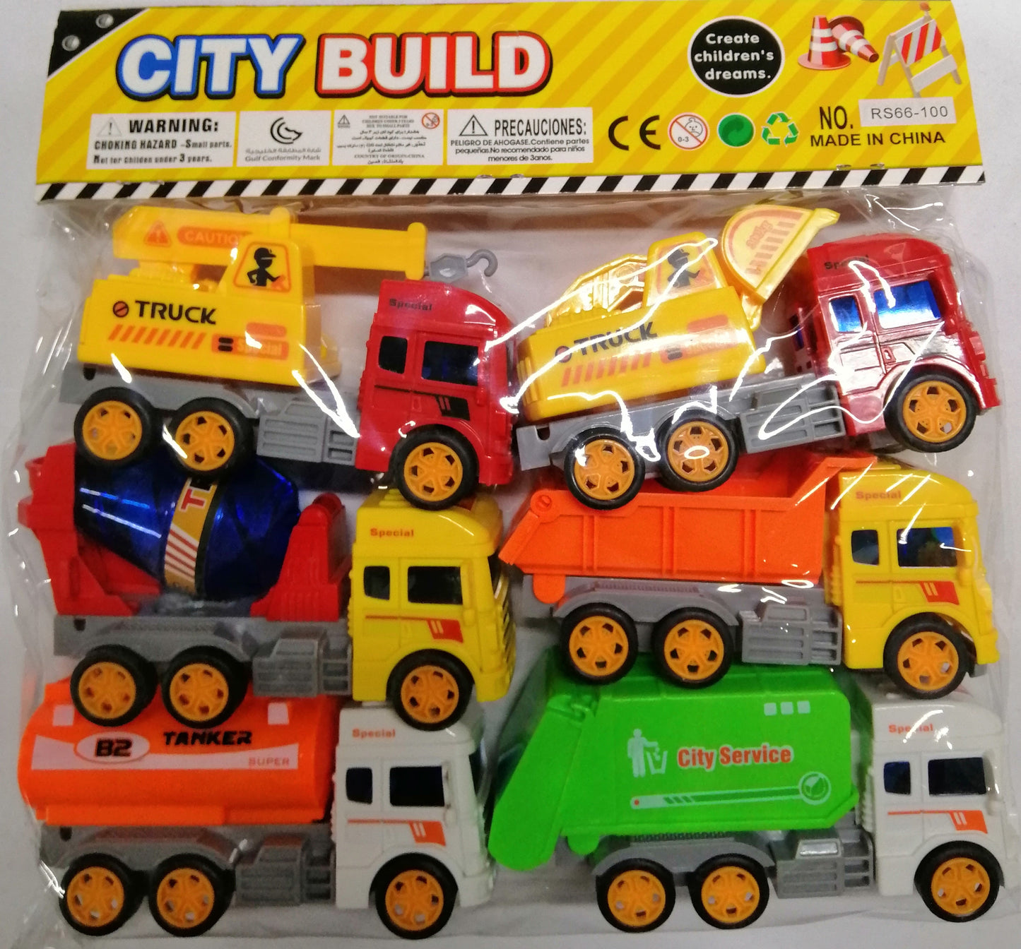 Toy Truck City Build (6in1)