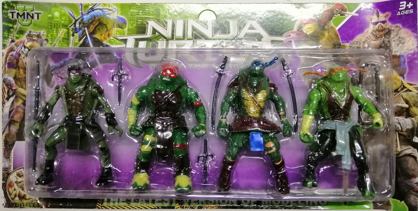Figure Ninja Turtle Figure (4in1) Carded