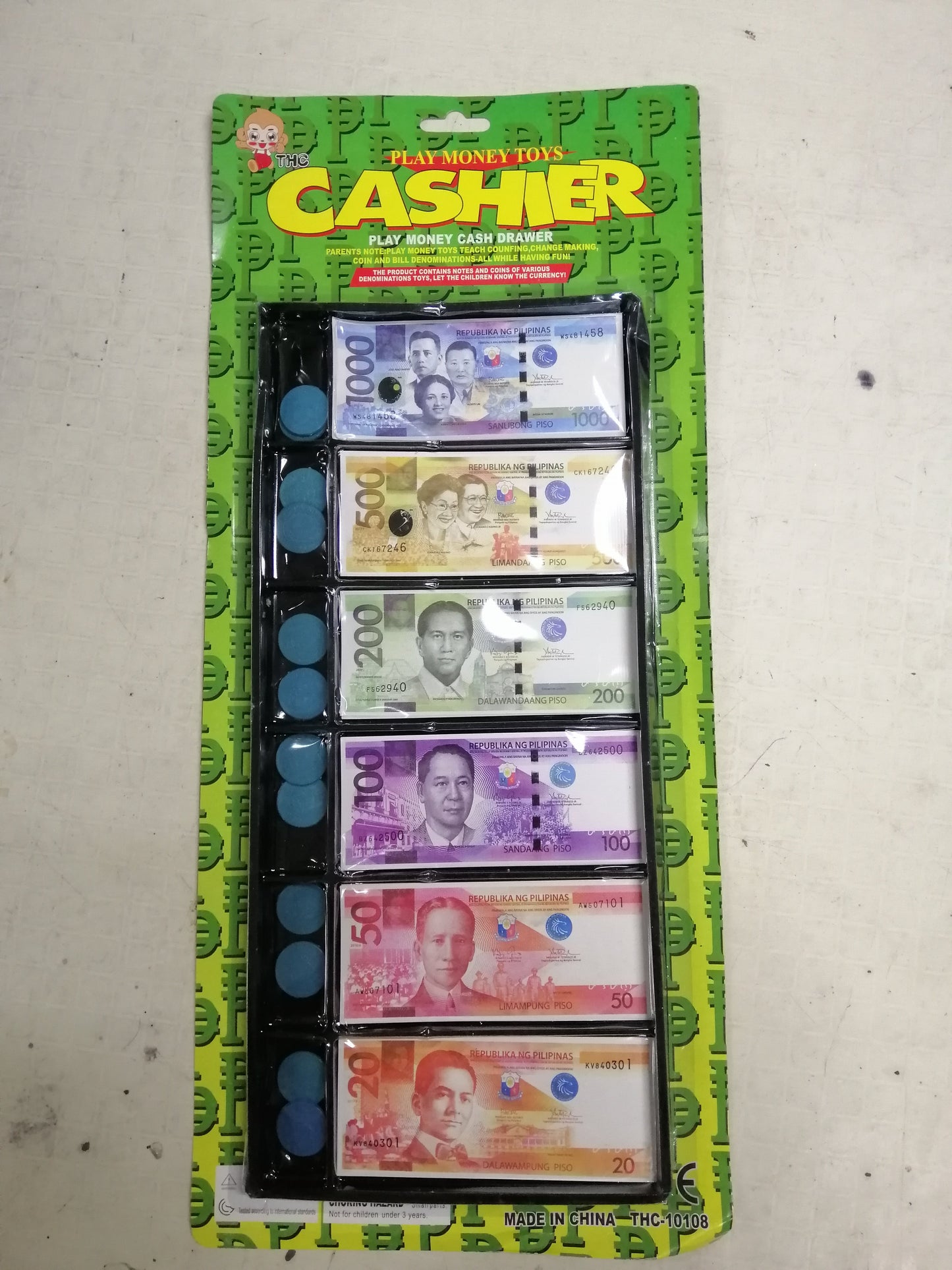 Play Set Play Money Toy Cashier