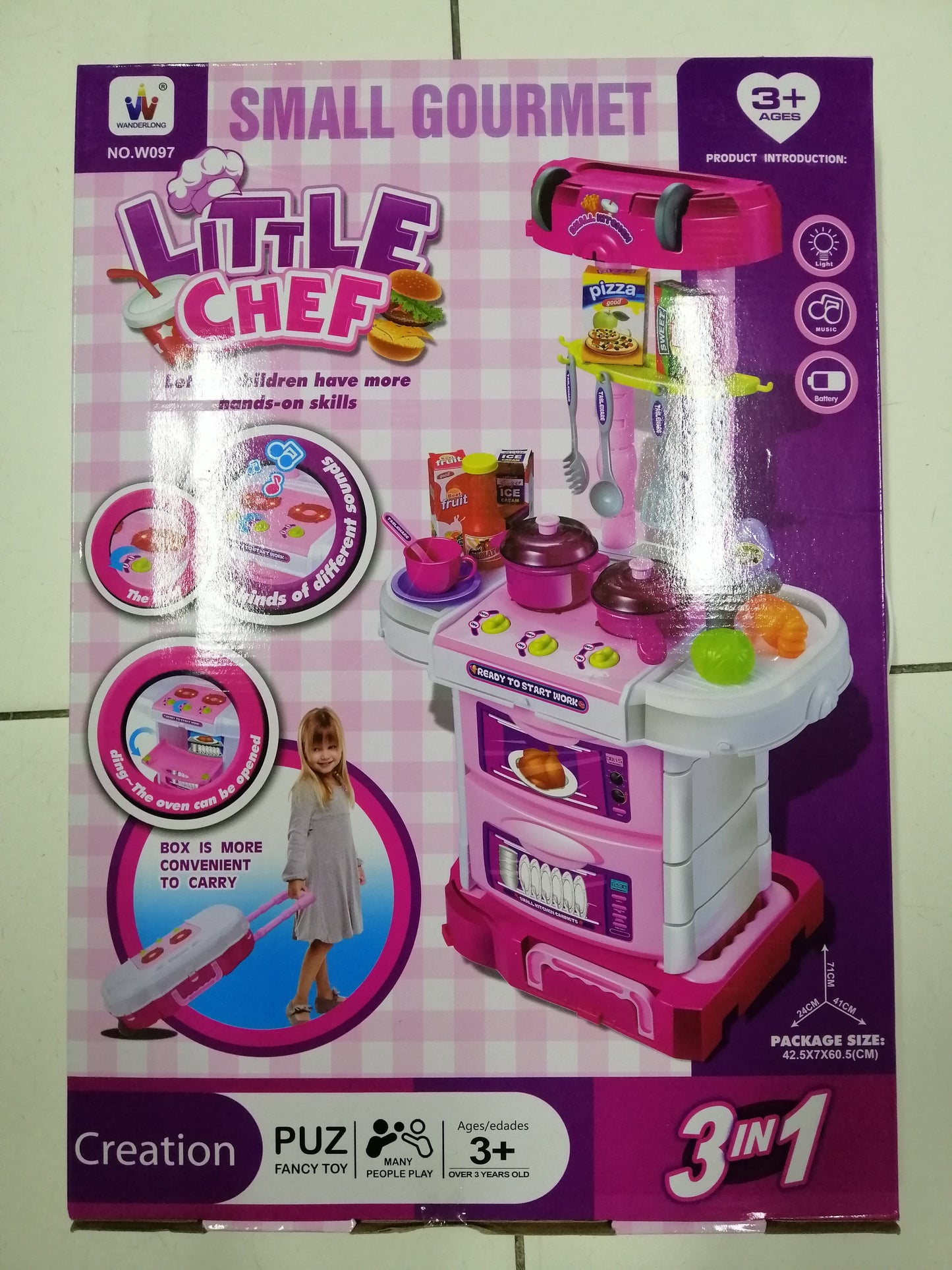 Play Set Small Gourmet Little Chef