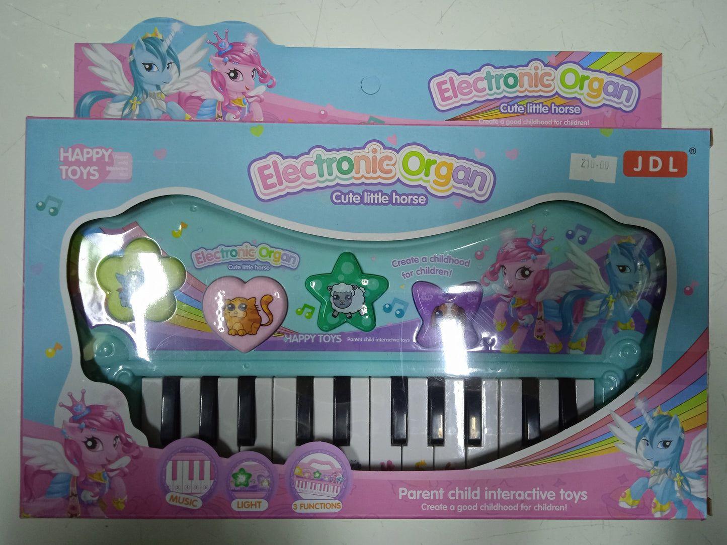 Musical Toy Electronic Organ Cute Little Horse