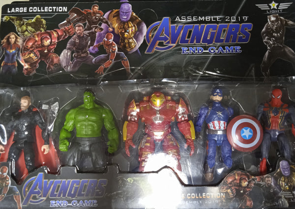Figure Carded Avengers End Game Big (5in1)