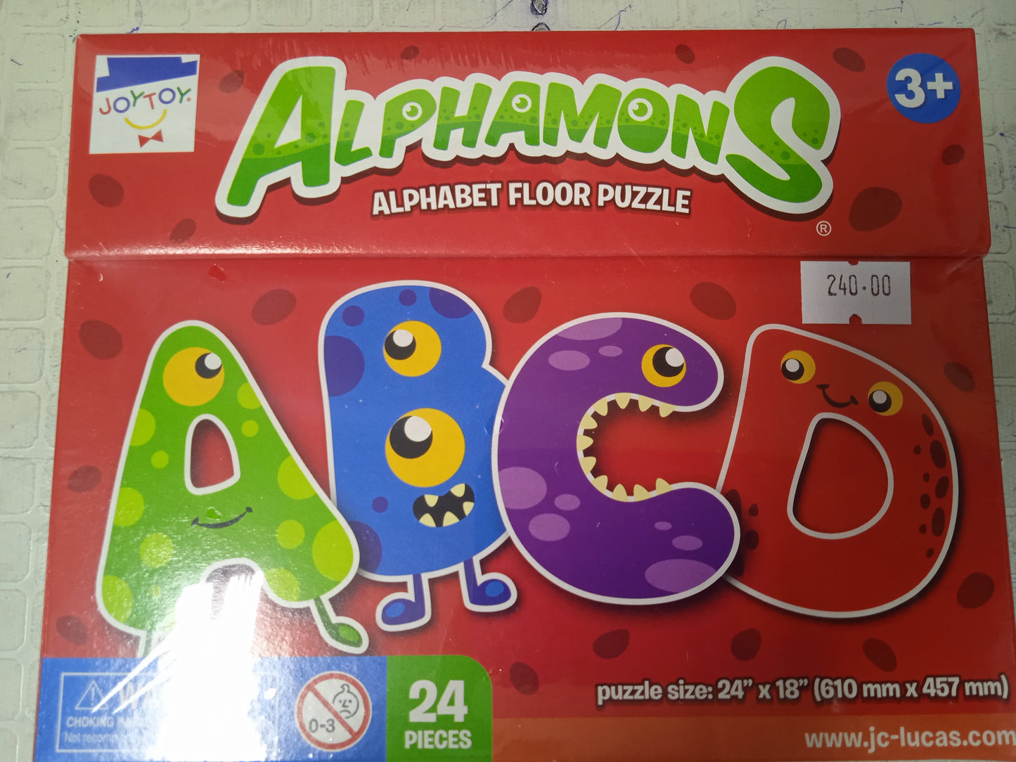 Puzzle Alphamons Alphabet
