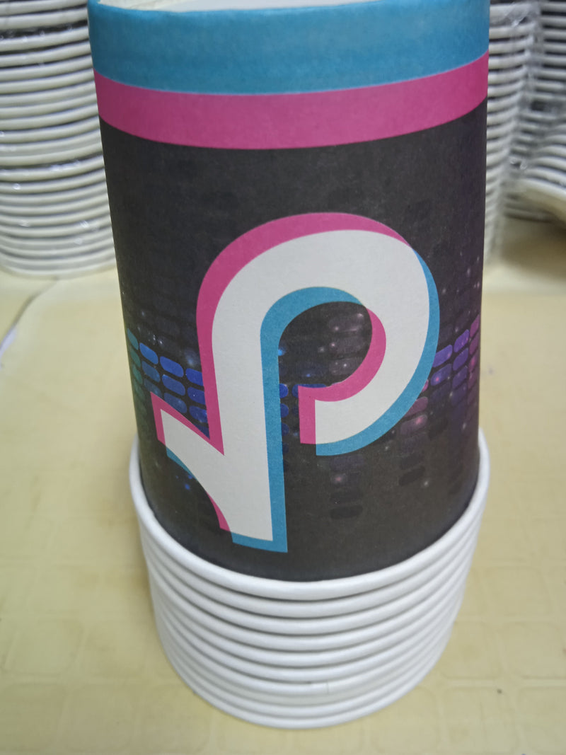 Paper Cups with Characters