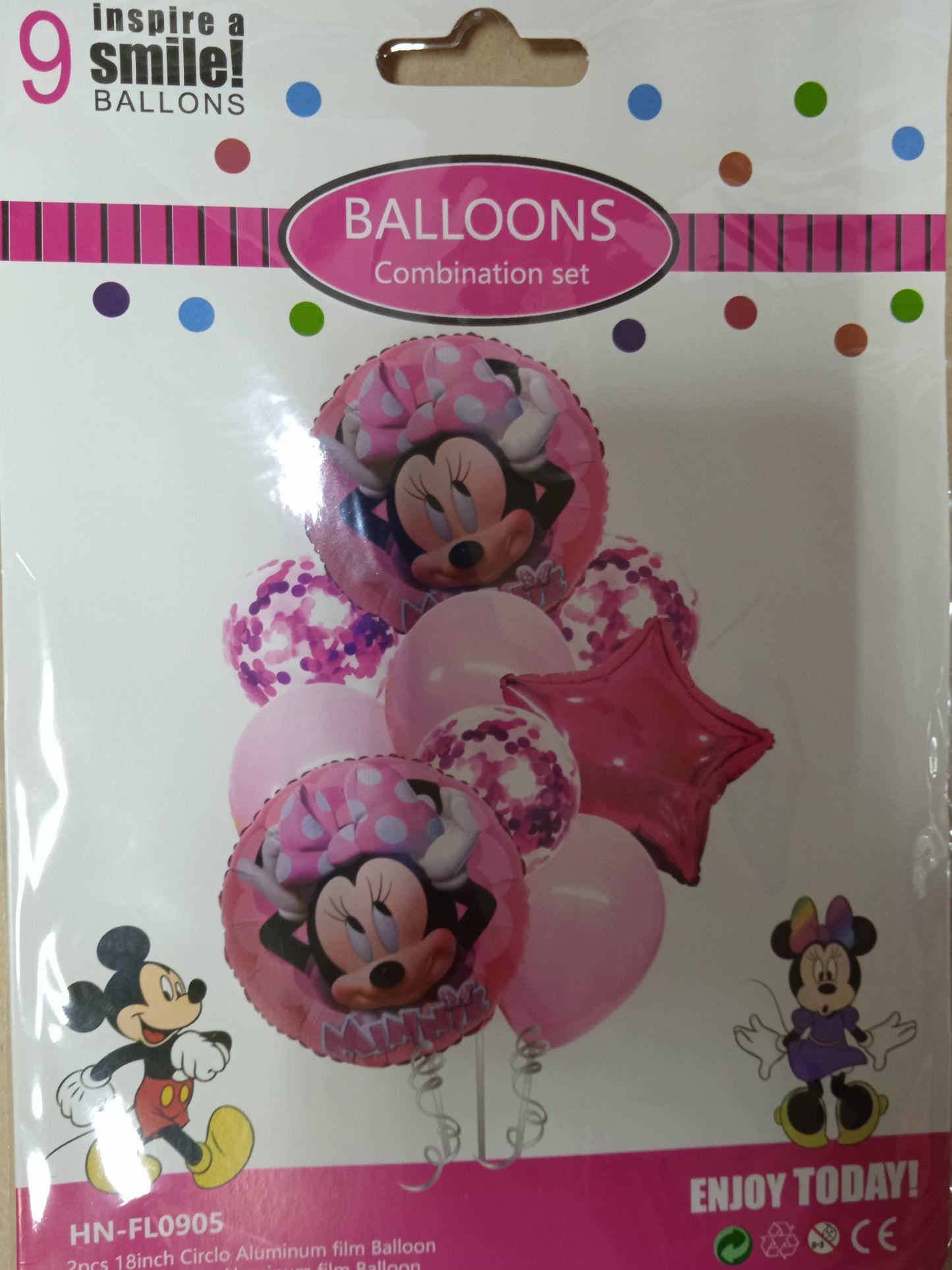 Foil Balloons Set 9 in1