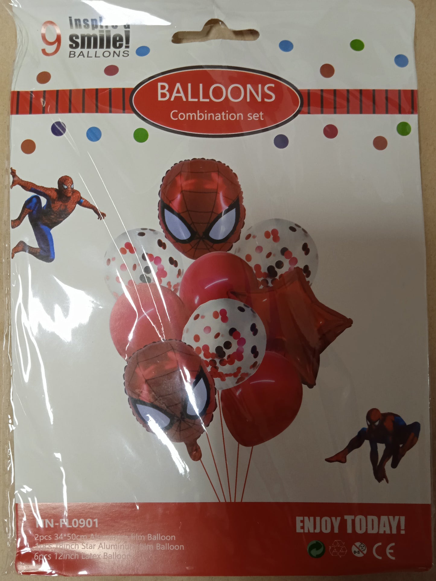 Foil Balloons Set 9 in1