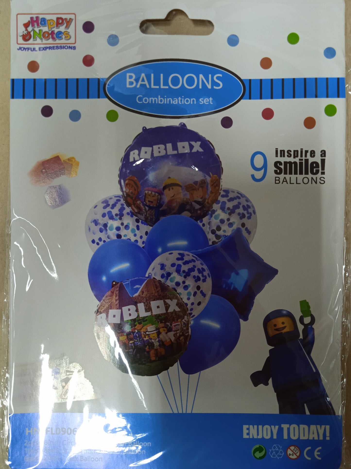 Foil Balloons Set 9 in1