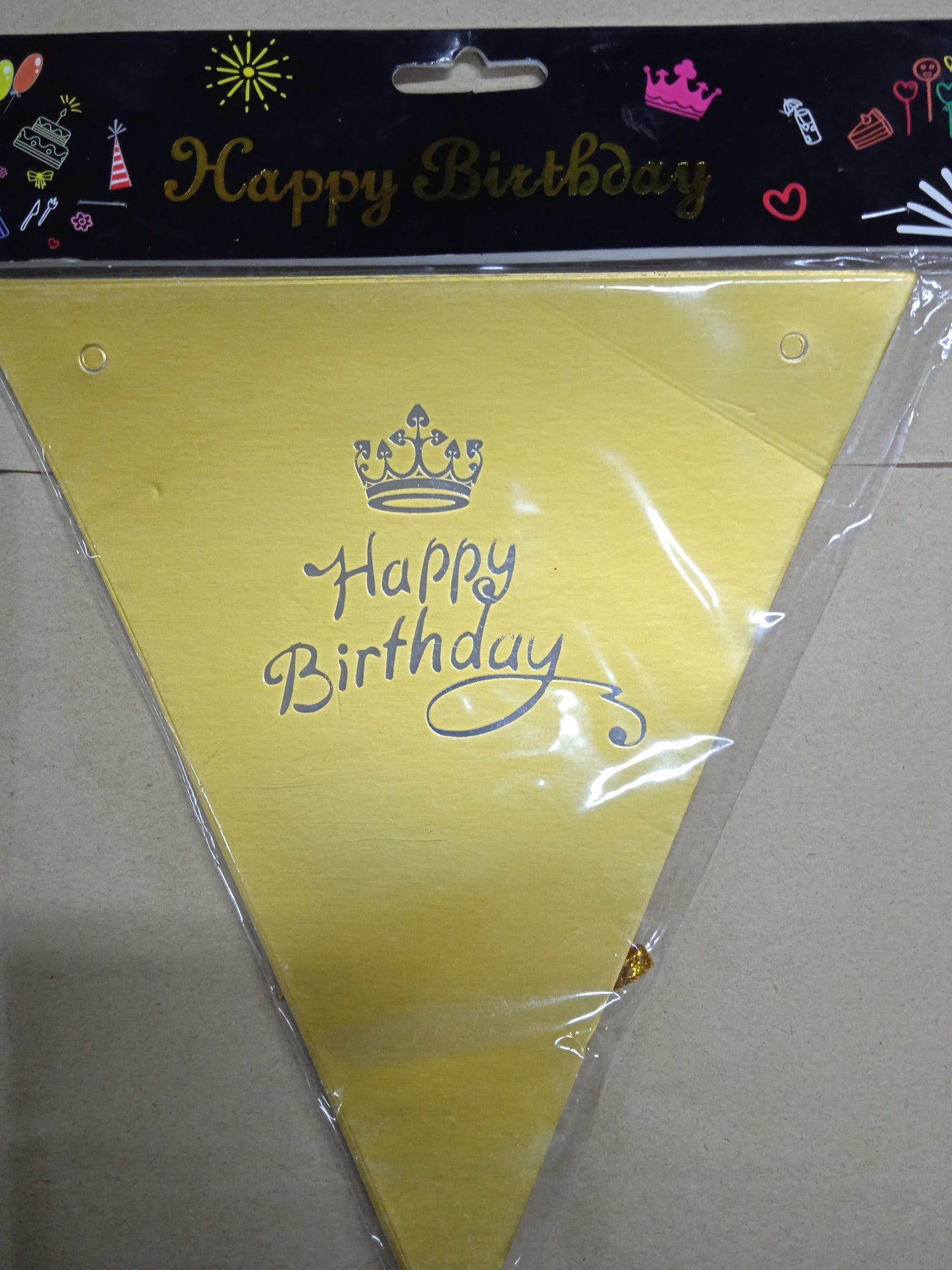 Banderitas Flaglets Happy Birthday